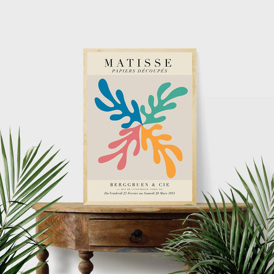 matisse papiers découpés poster