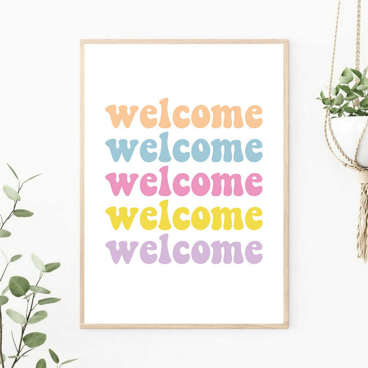 Welcome Poster