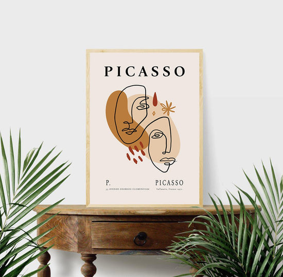 picasso face print