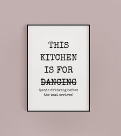 This Kitchen Is For... Funny Dancing in the Kitchen Sign