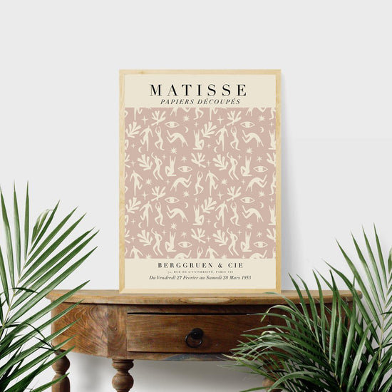 pink matisse print