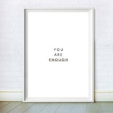 You Are Enough Poster