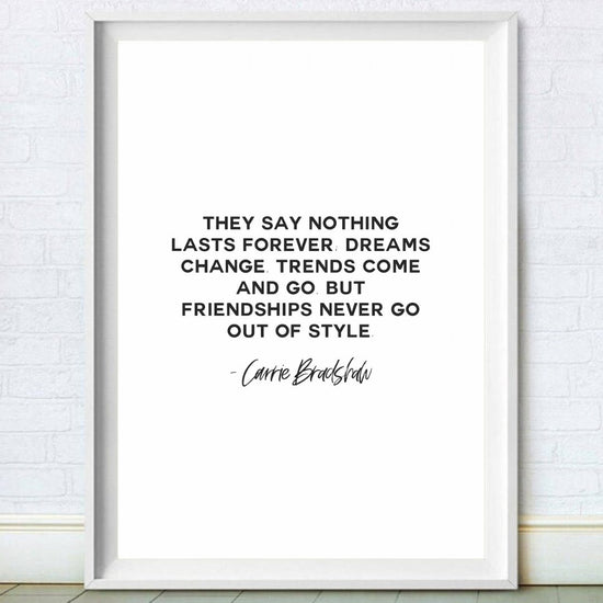 carrie bradshaw quote