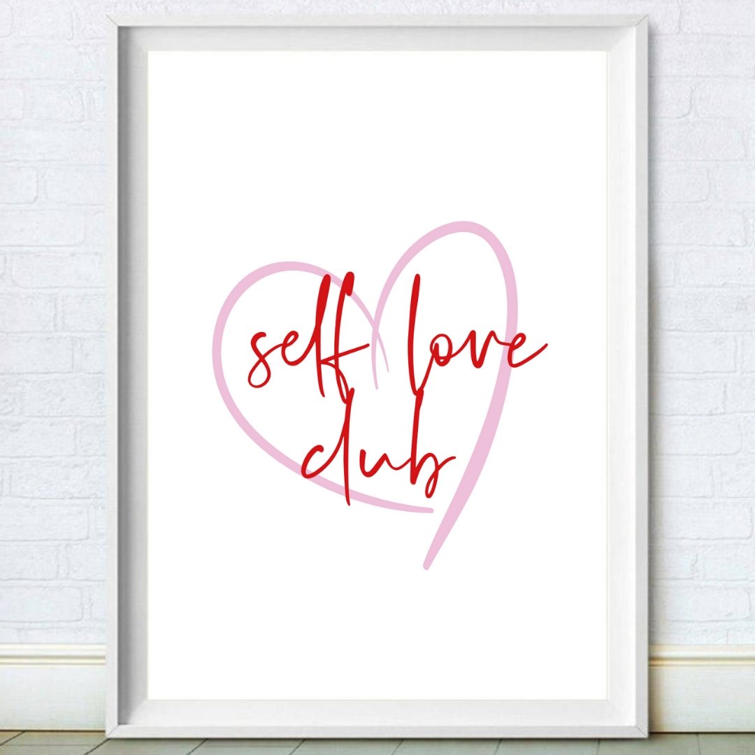 self love club print