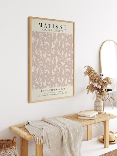 pink matisse print