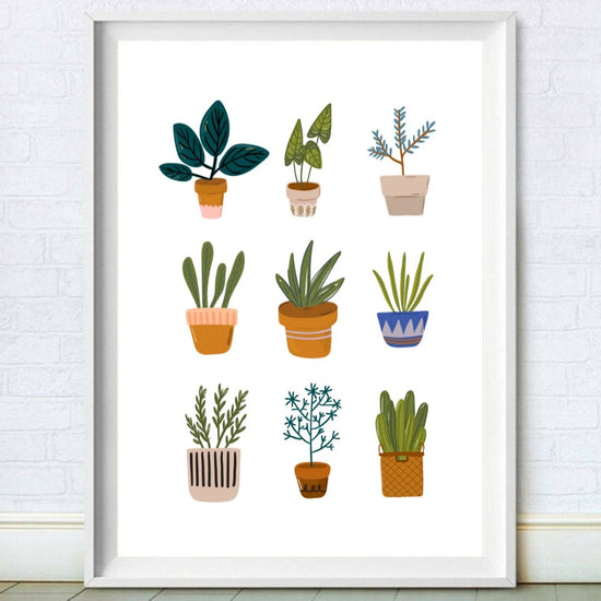 House Plants Print