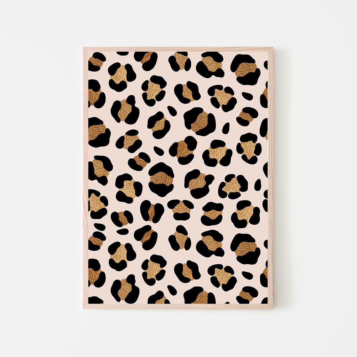 Pink Leopard Print Bedroom