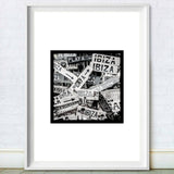 Ibiza Signs Print