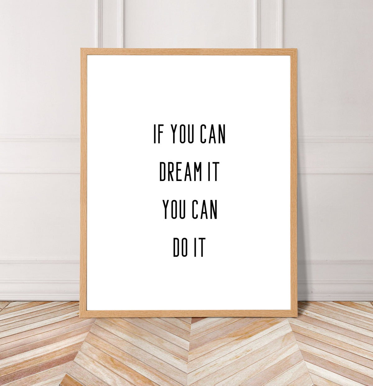 If You Can Dream It Bed Print