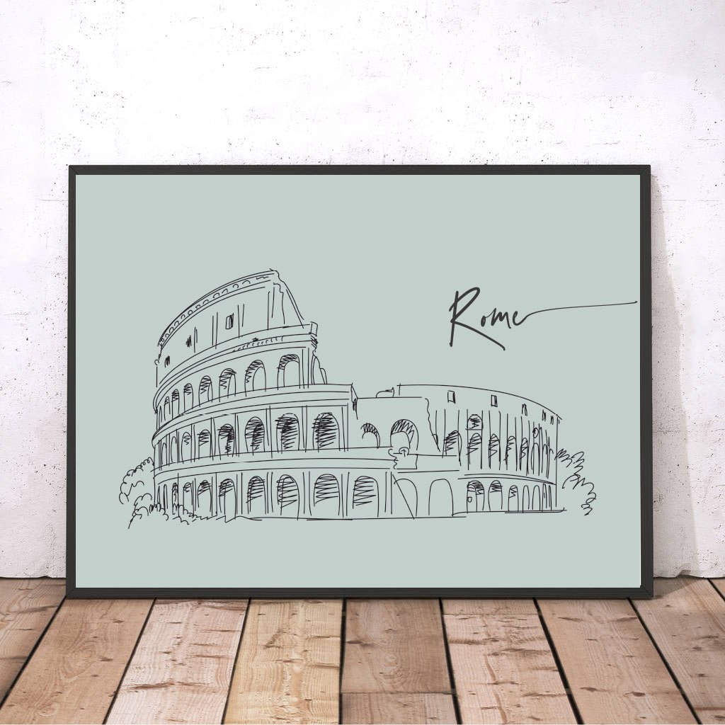 Rome Colosseum Print
