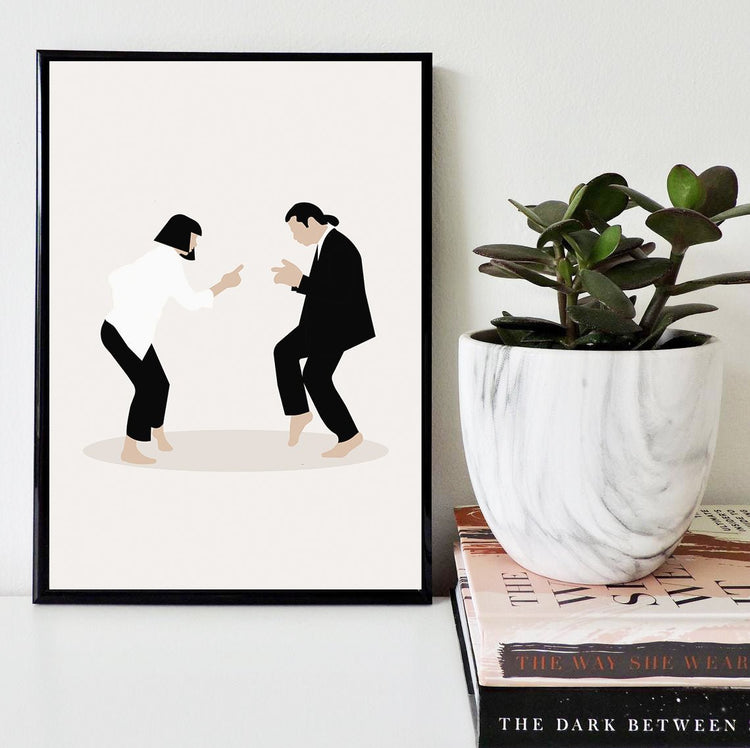 pulp fiction print