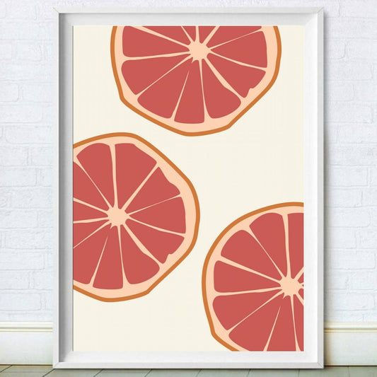 Sliced Oranges Wall Art