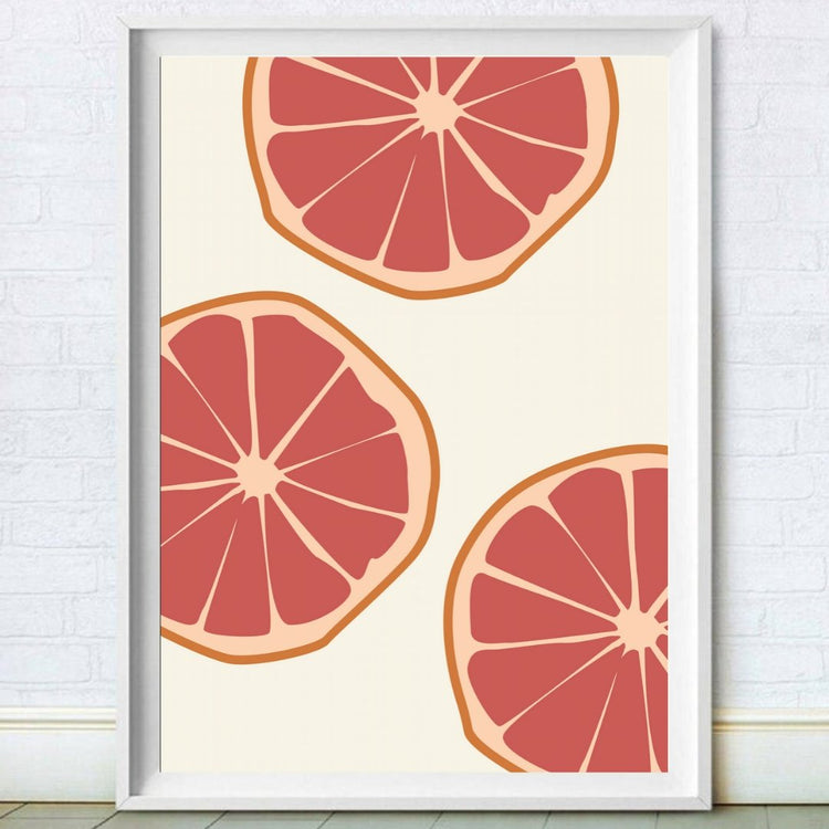 Sliced Oranges Wall Art