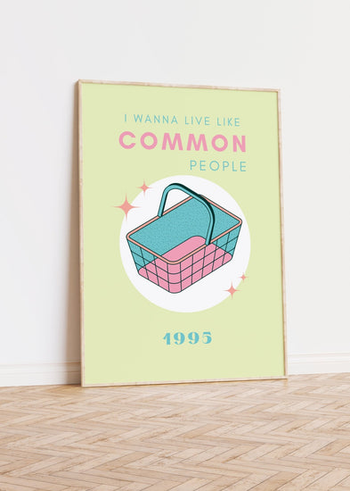 Pulp Common People Print