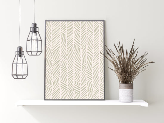 Sage Green Aesthetic Print