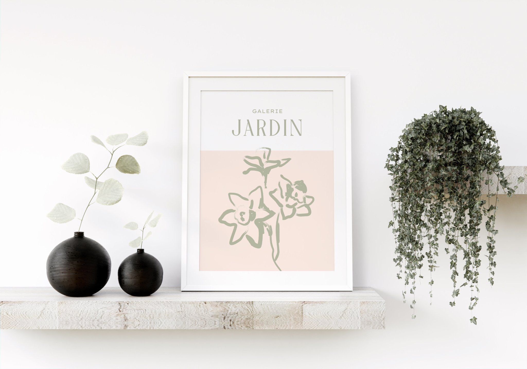 Sage Green Jardin Print