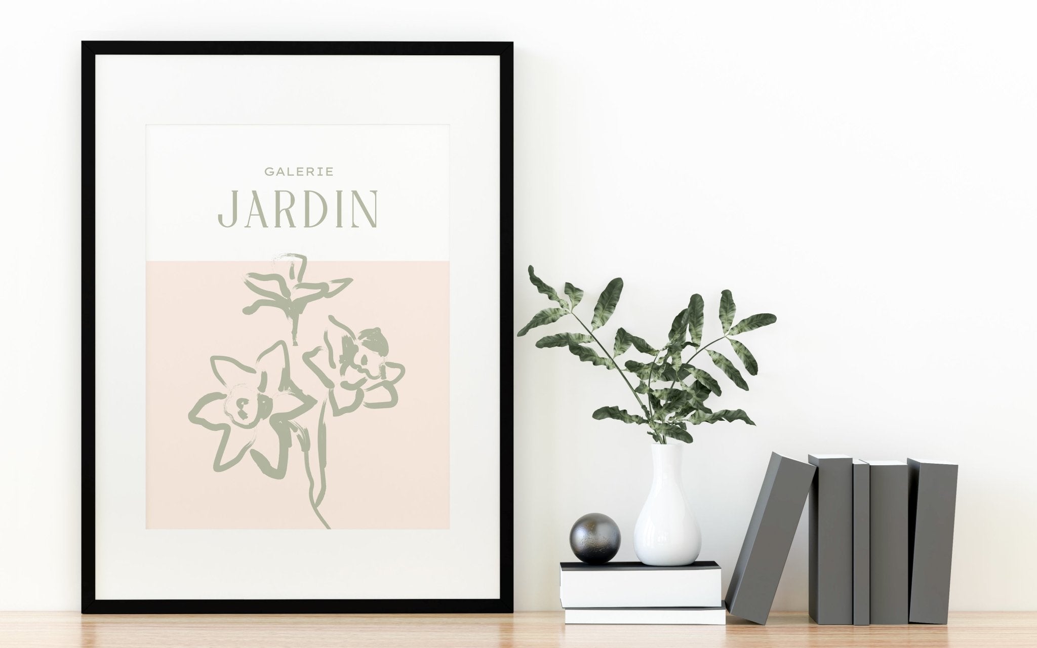 Sage Green Jardin Print