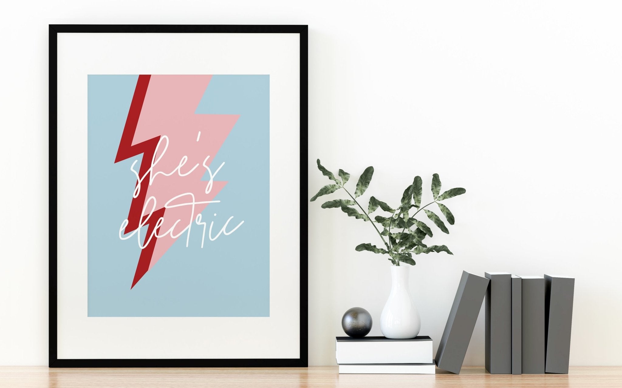 She's Electric Song Print