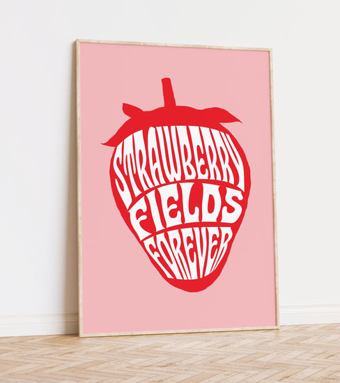 Strawberry Fields Beatles Wall Art