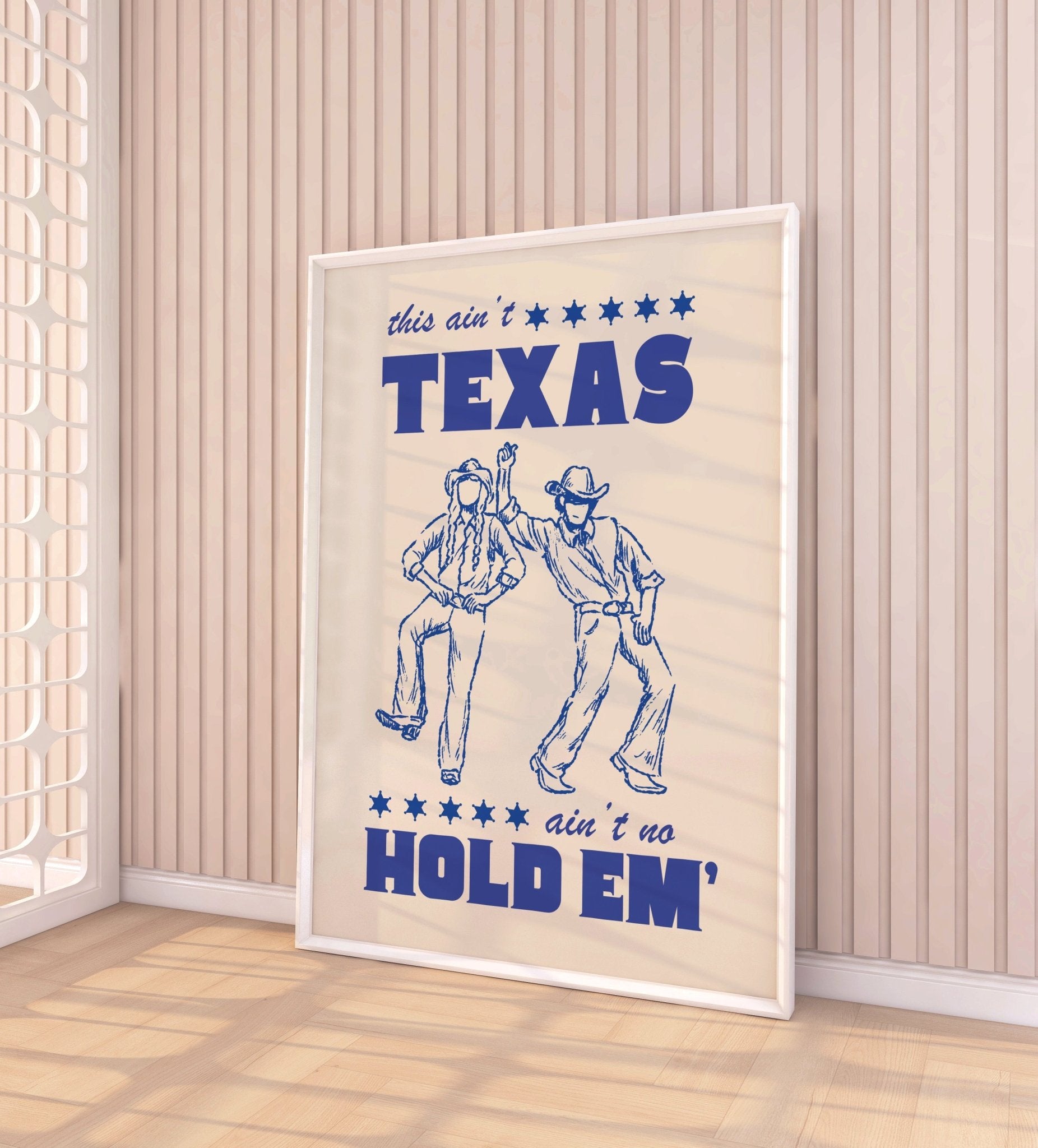 Texas Hold Em' Print