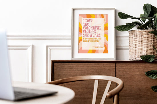 The Beach Boys- Good Vibrations Print