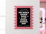 The Libertines inspired Lyrics Print