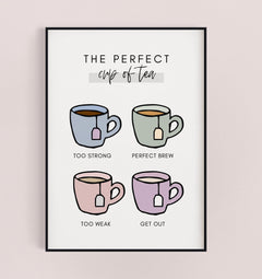 The Perfect Cup of Tea Print