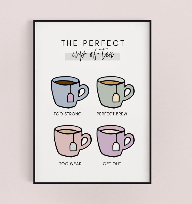 The Perfect Cup of Tea Print