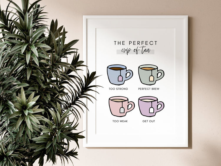 The Perfect Cup of Tea Print