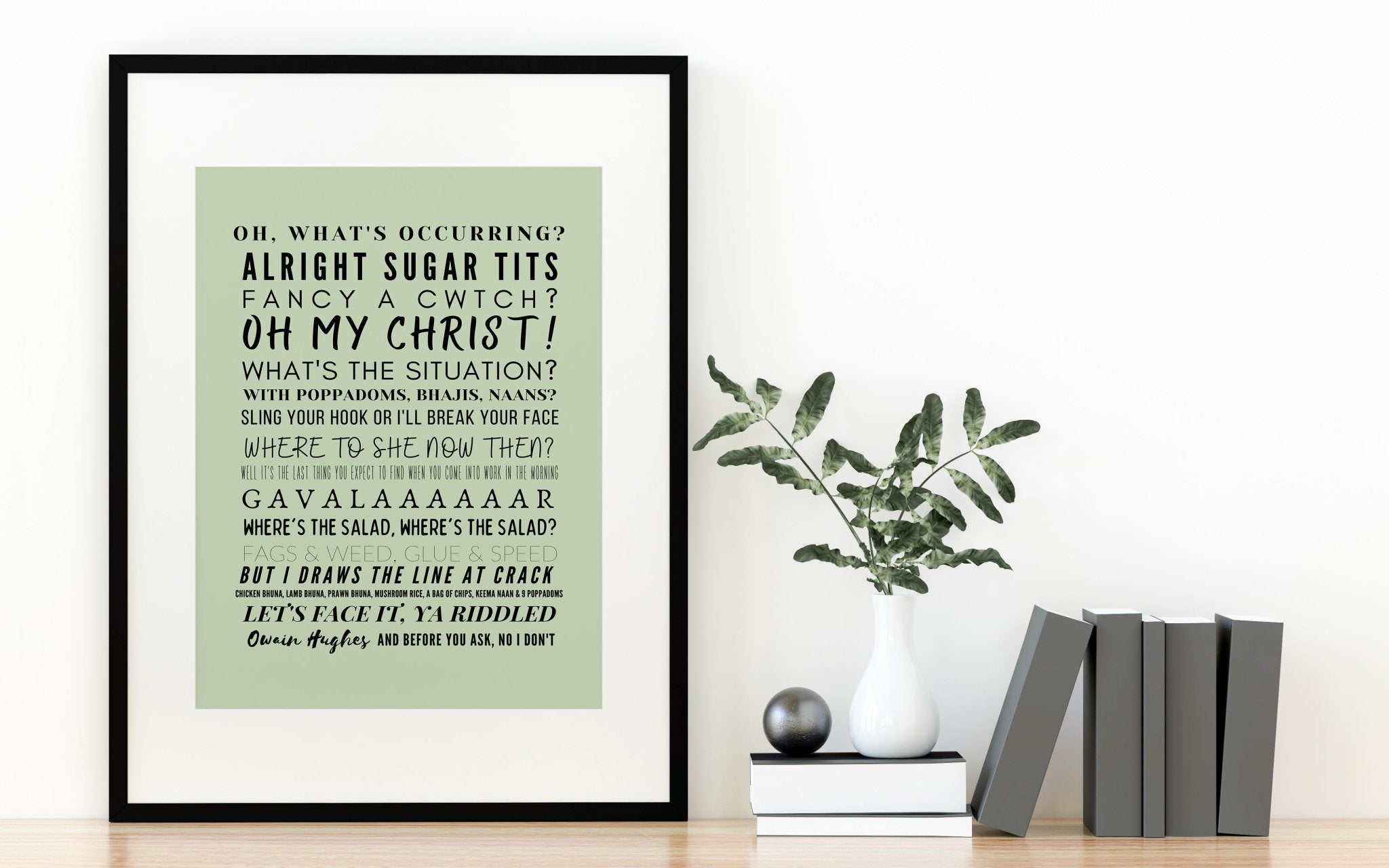 The Ultimate Gavin & Stacey Quotes Print