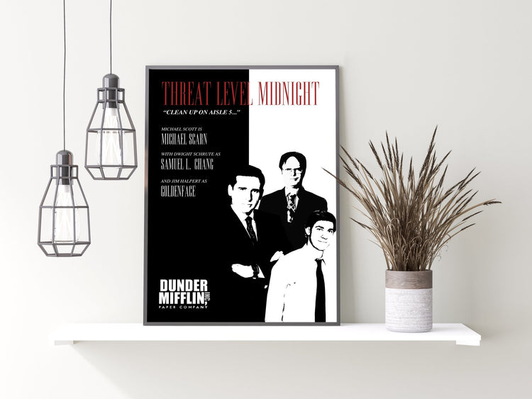 Threat Level Midnight- The US Office Print