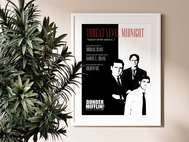 Threat Level Midnight- The US Office Print