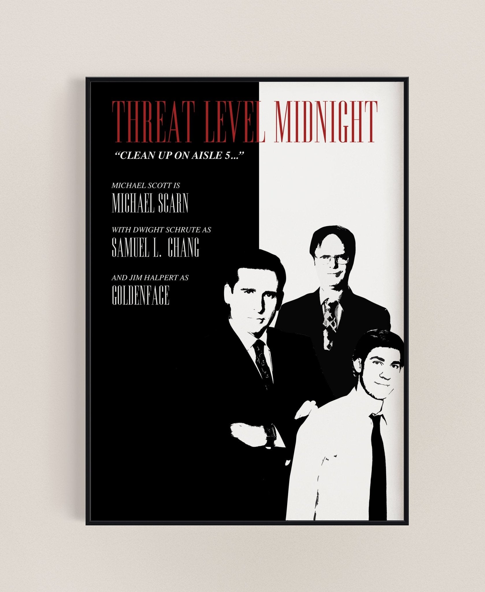 Threat Level Midnight- The US Office Print