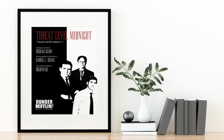 Threat Level Midnight- The US Office Print