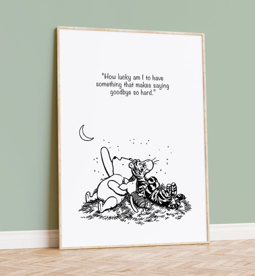 Winnie the Pooh Nursery Print Set of 6